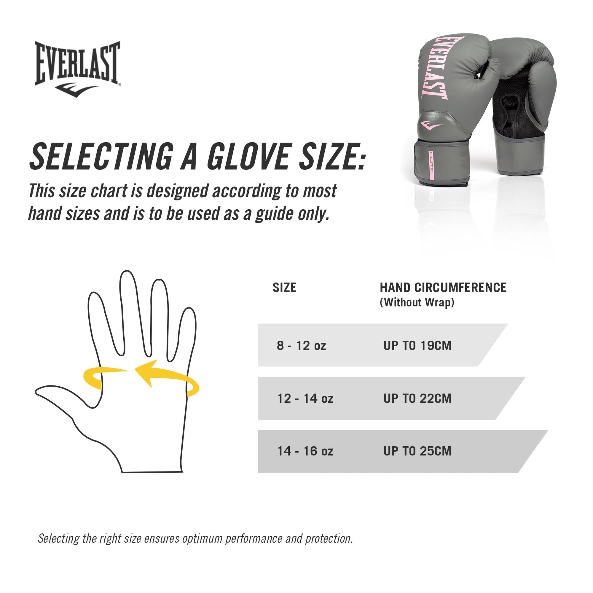 ELITE 2 BOXING GLOVES - GREY & PINK