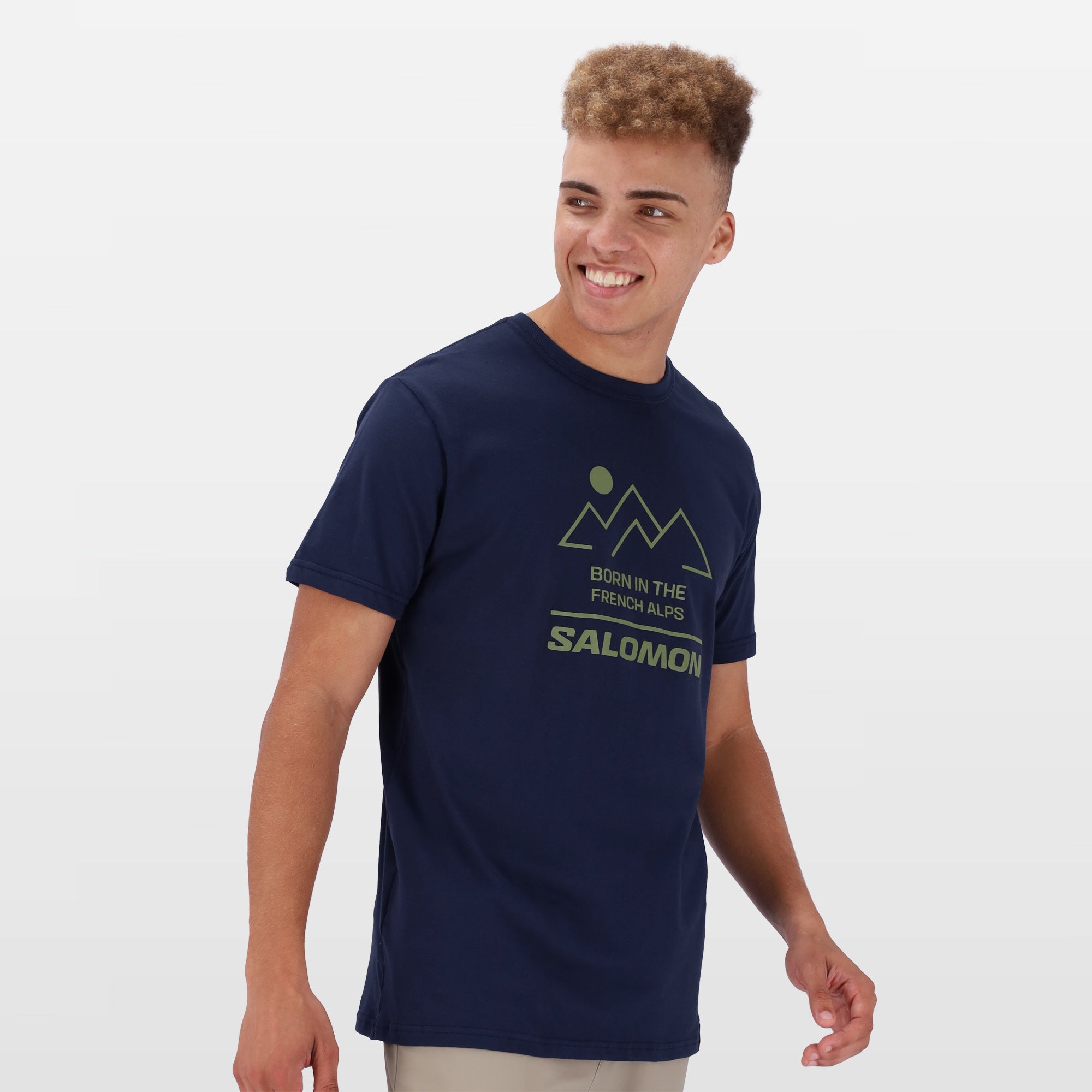 Salomon Fine Line T-Shirt: Supreme Comfort, Striking Graphic, Ultimate Style