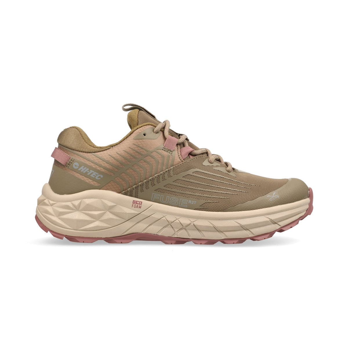 Hi-Tec Ladies Fuse Trail Low Walking Sneaker: Comfortable, Breathable, Durable Grip