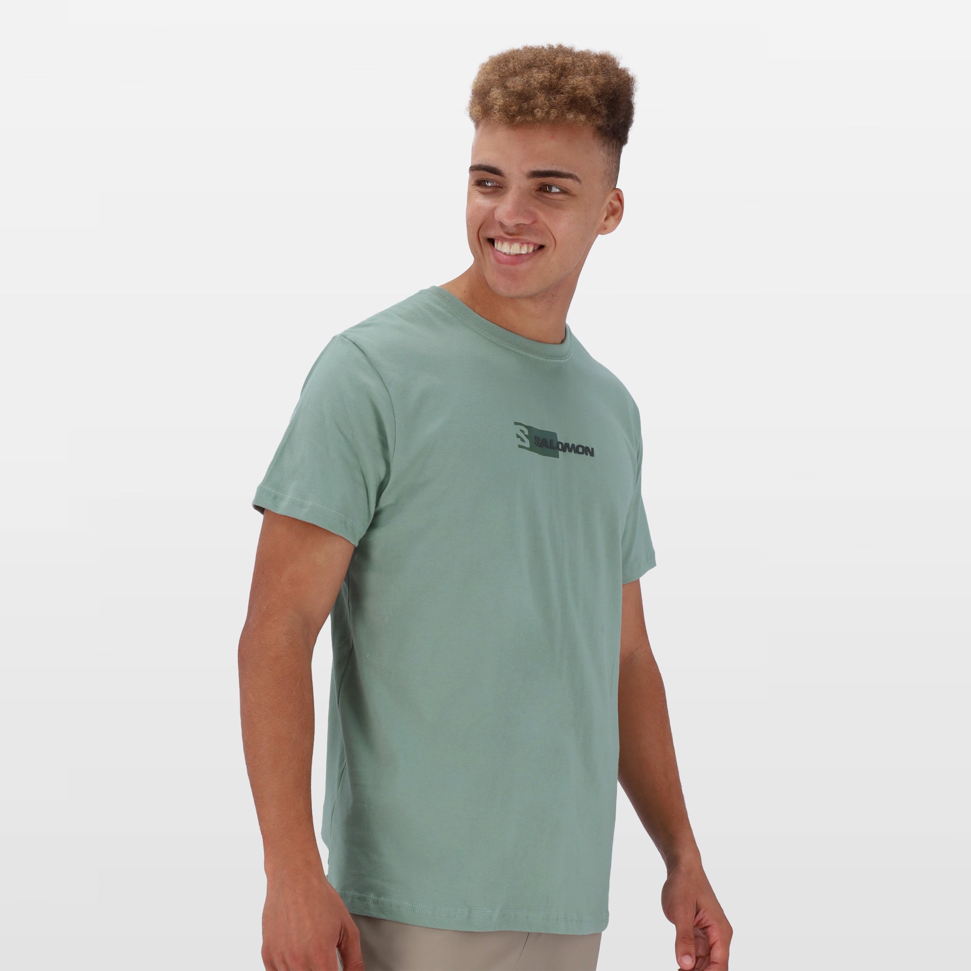 Salomon Hidden Graphic Tee: Lightweight, Comfortable Men's Short-Sleeve for Everyday Adventures