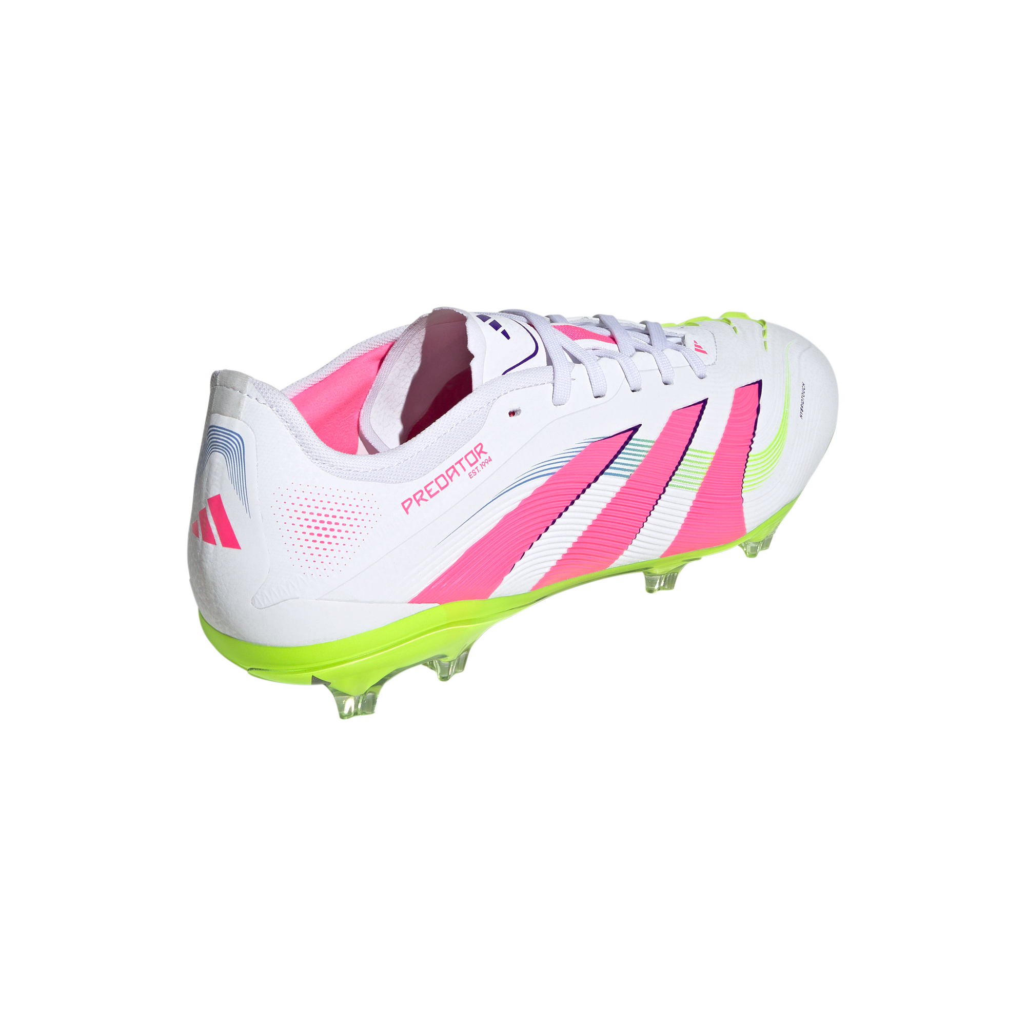 Adidas Predator Pro Firm Ground Cleats White/Pink