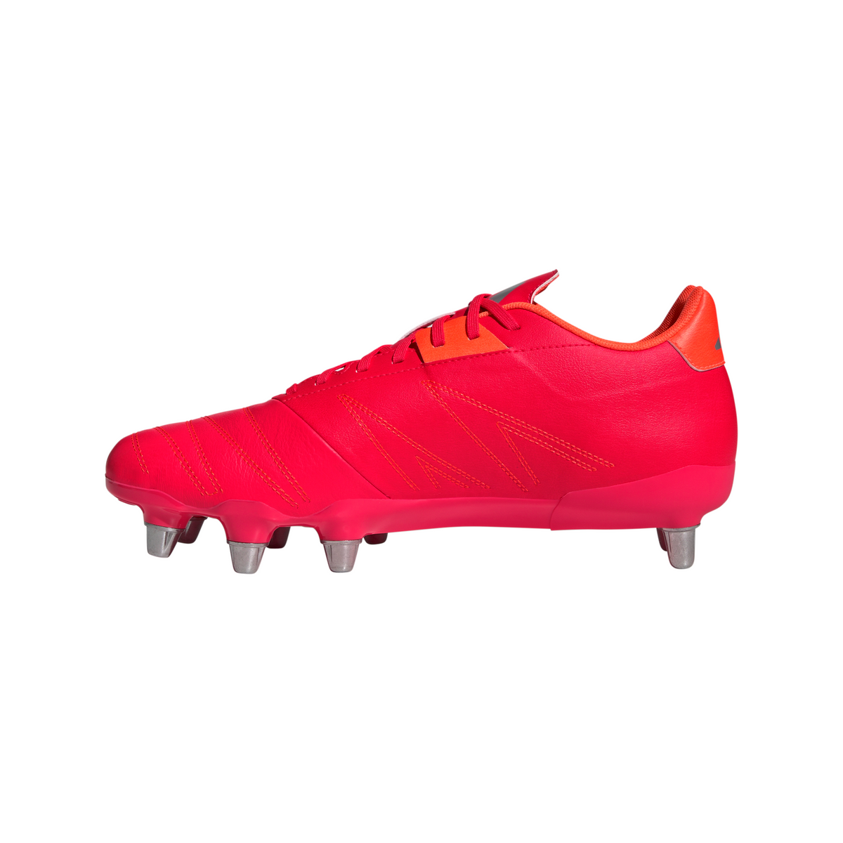 Adidas Kakari Elite Soft Ground Rugby Boots Lucid Red / Cloud White