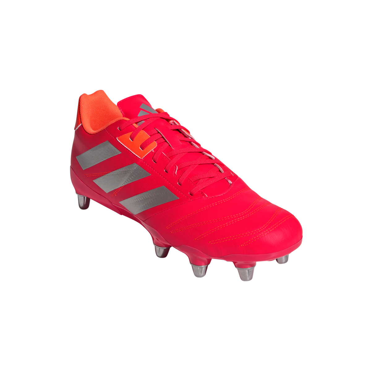 Adidas Kakari Elite Soft Ground Rugby Boots Lucid Red / Cloud White