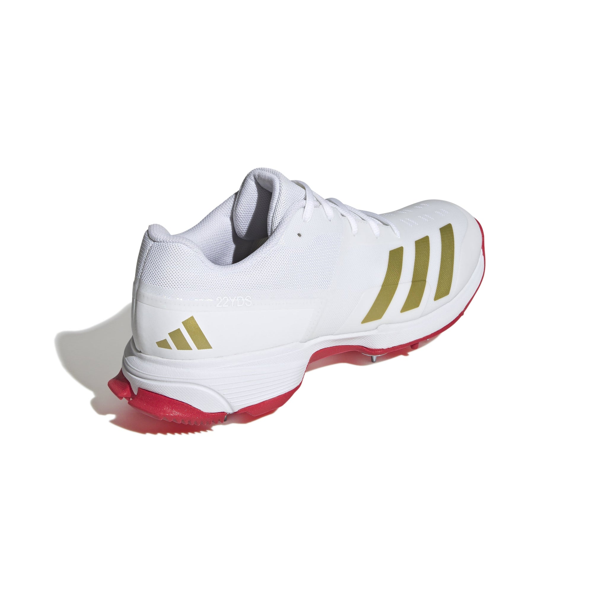 Adidas 22YDS Cricket Spikes Cloud White