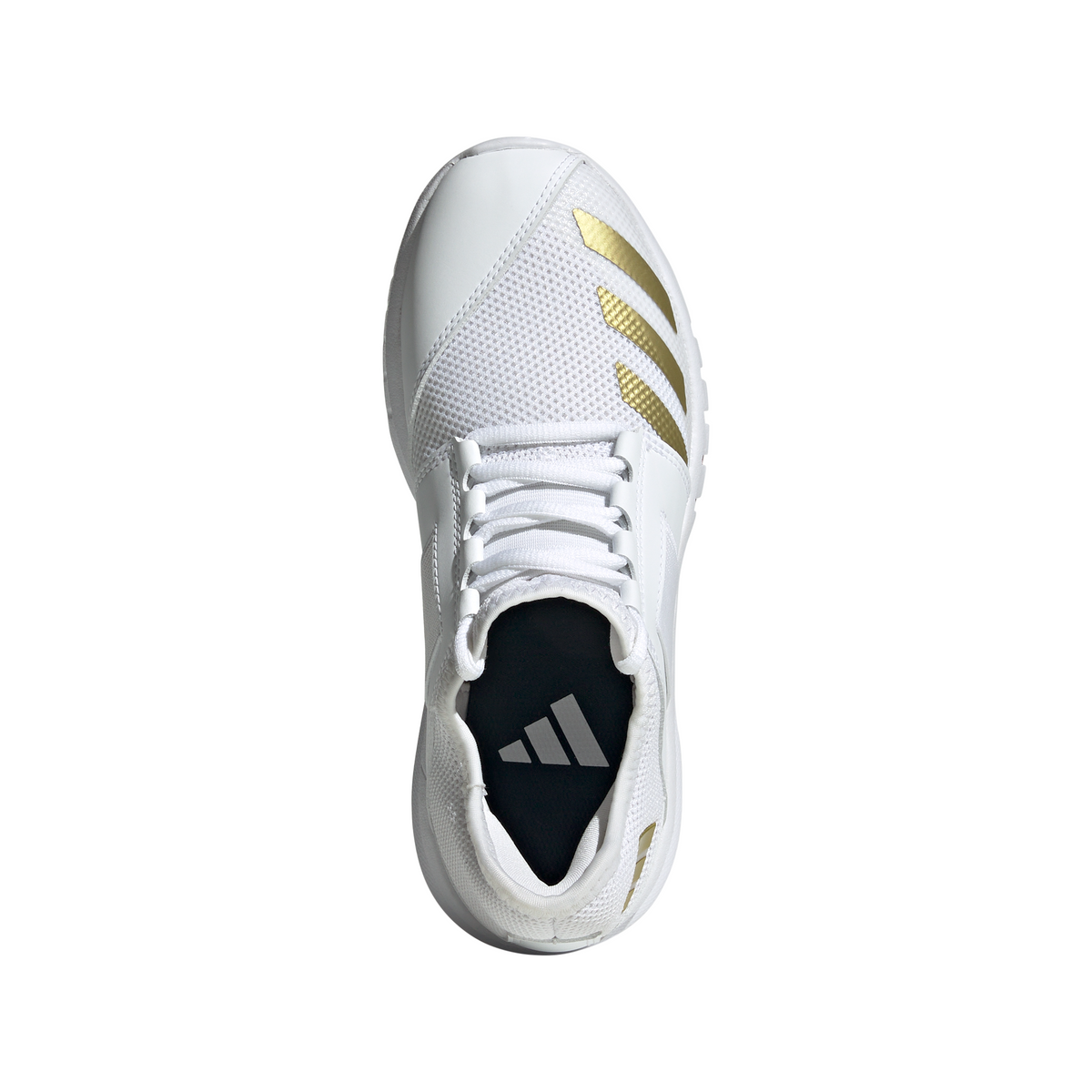 Adidas Howzat Spike 20 Junior Cloud White / Gold Metallic / Pure Ruby