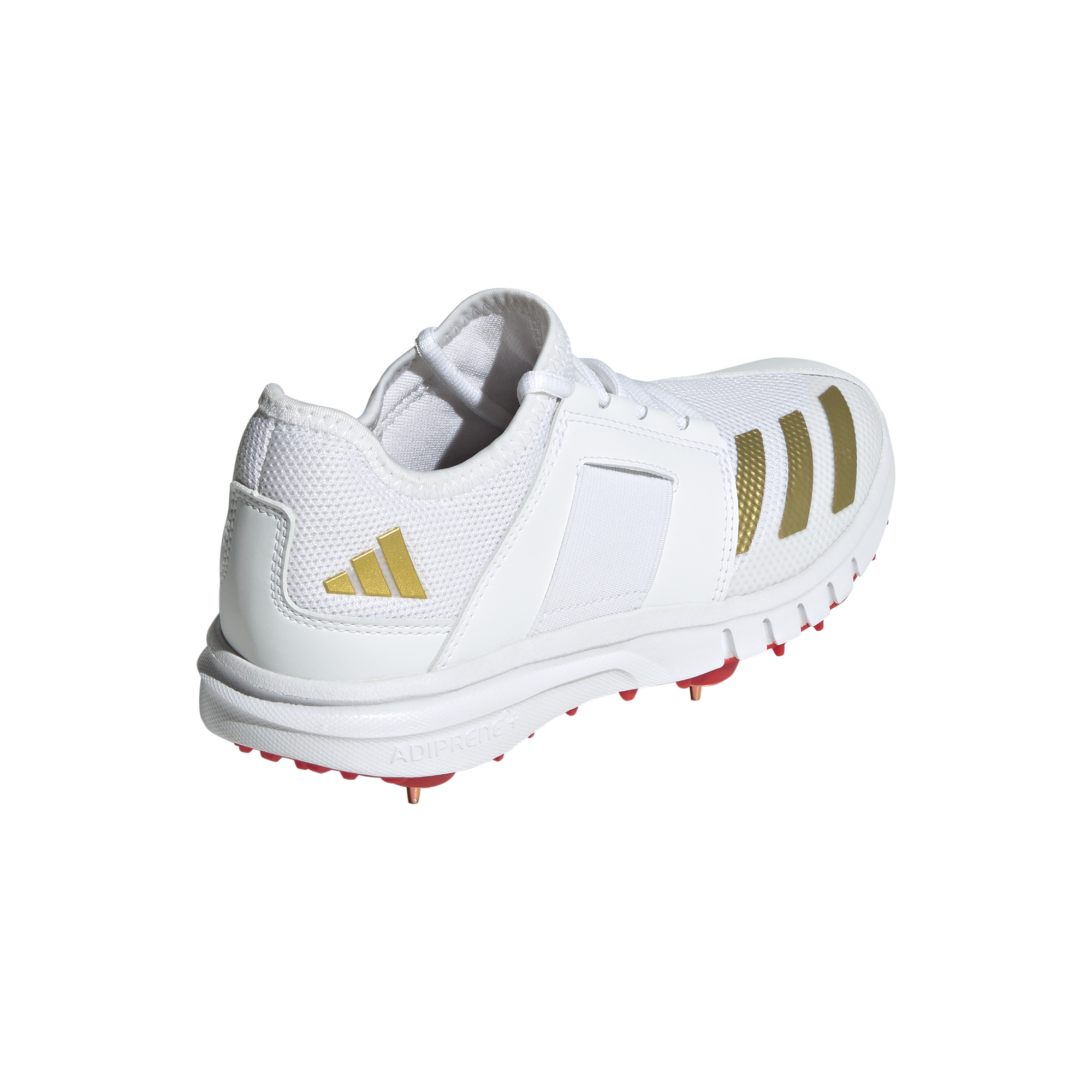 Adidas Howzat Spike 20 Junior Cloud White / Gold Metallic / Pure Ruby