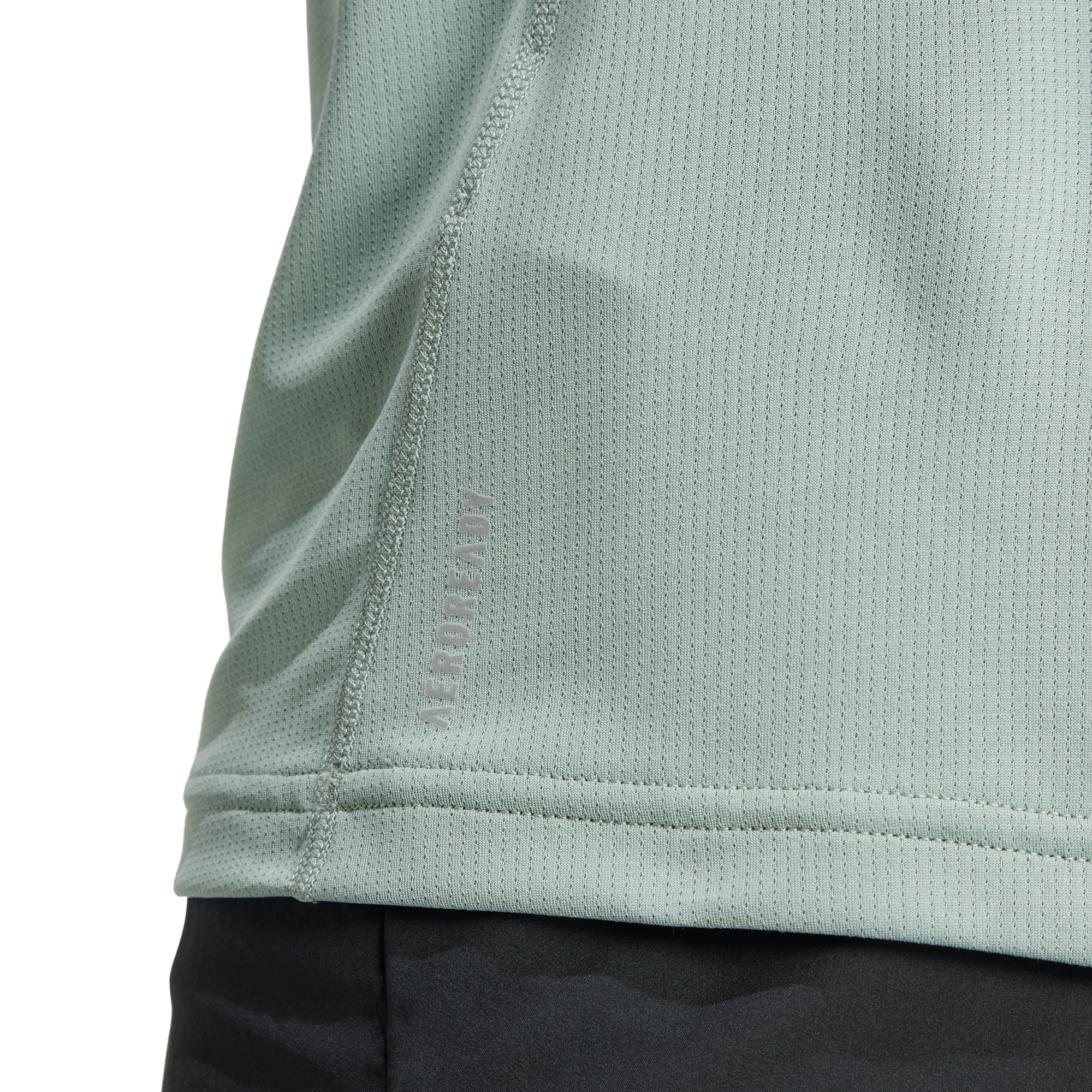 Adidas Run It Tee Silver Green