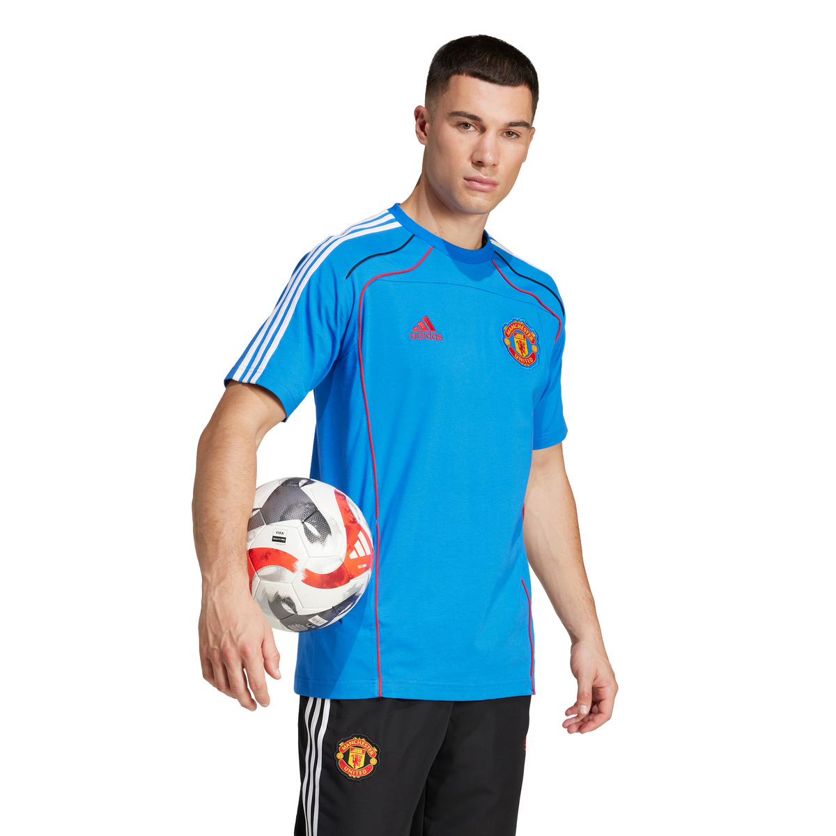 Adidas Manchester United Urban Purist T-shirt  Blue
