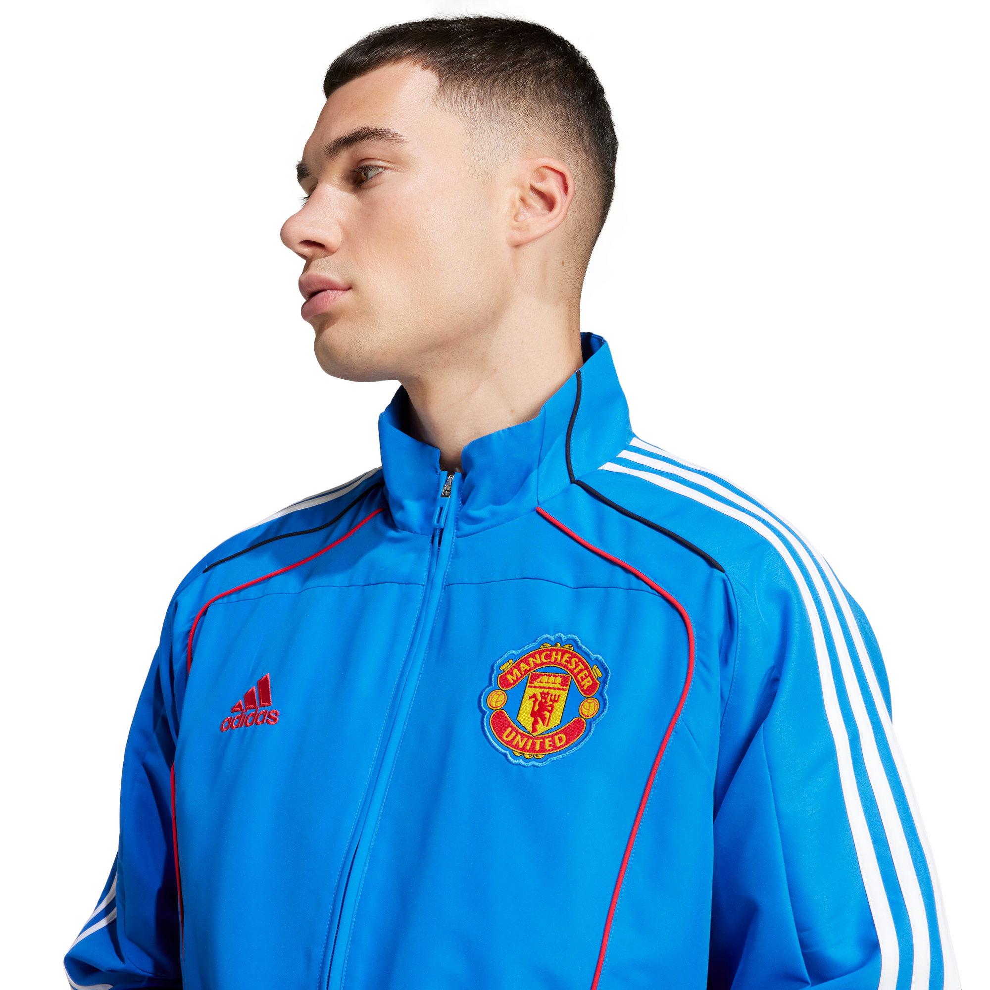 Adidas Manchester United Track Top Blue