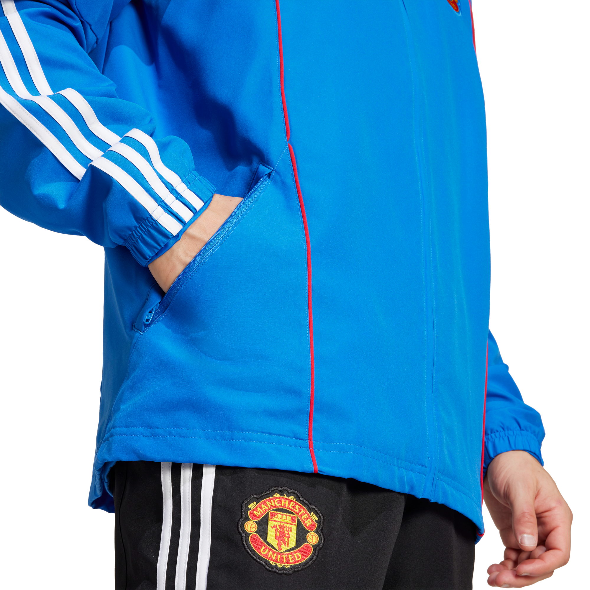Adidas Manchester United Track Top Blue