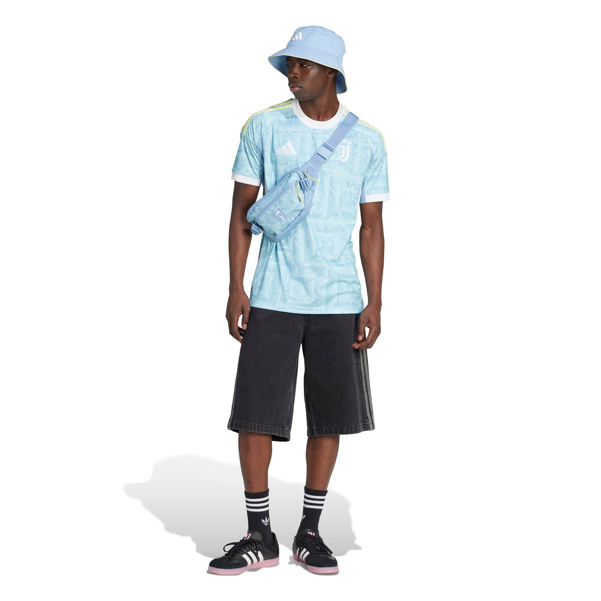 Adidas Juventus 25/26 Away Jersey Ash Blue