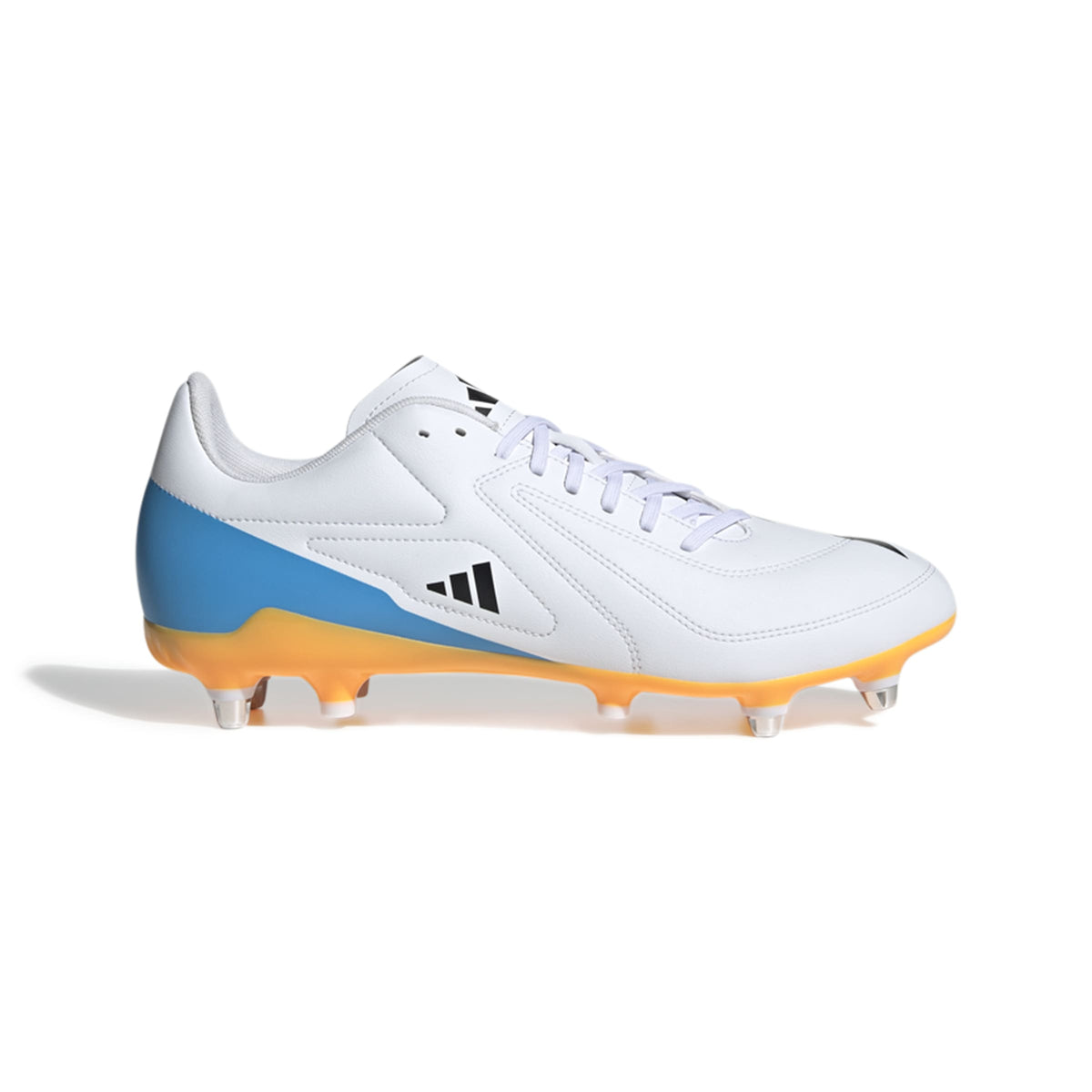 Adidas RS15 Soft Ground Rugby Boots White