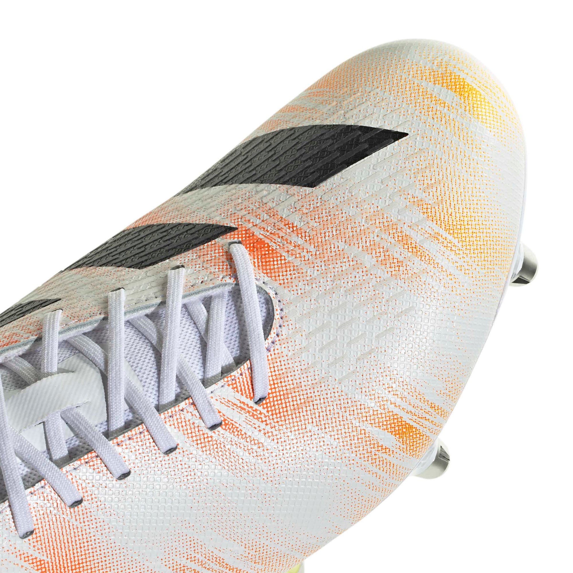 Adidas Adizero RS15 Pro Soft Ground Rugby Boots White