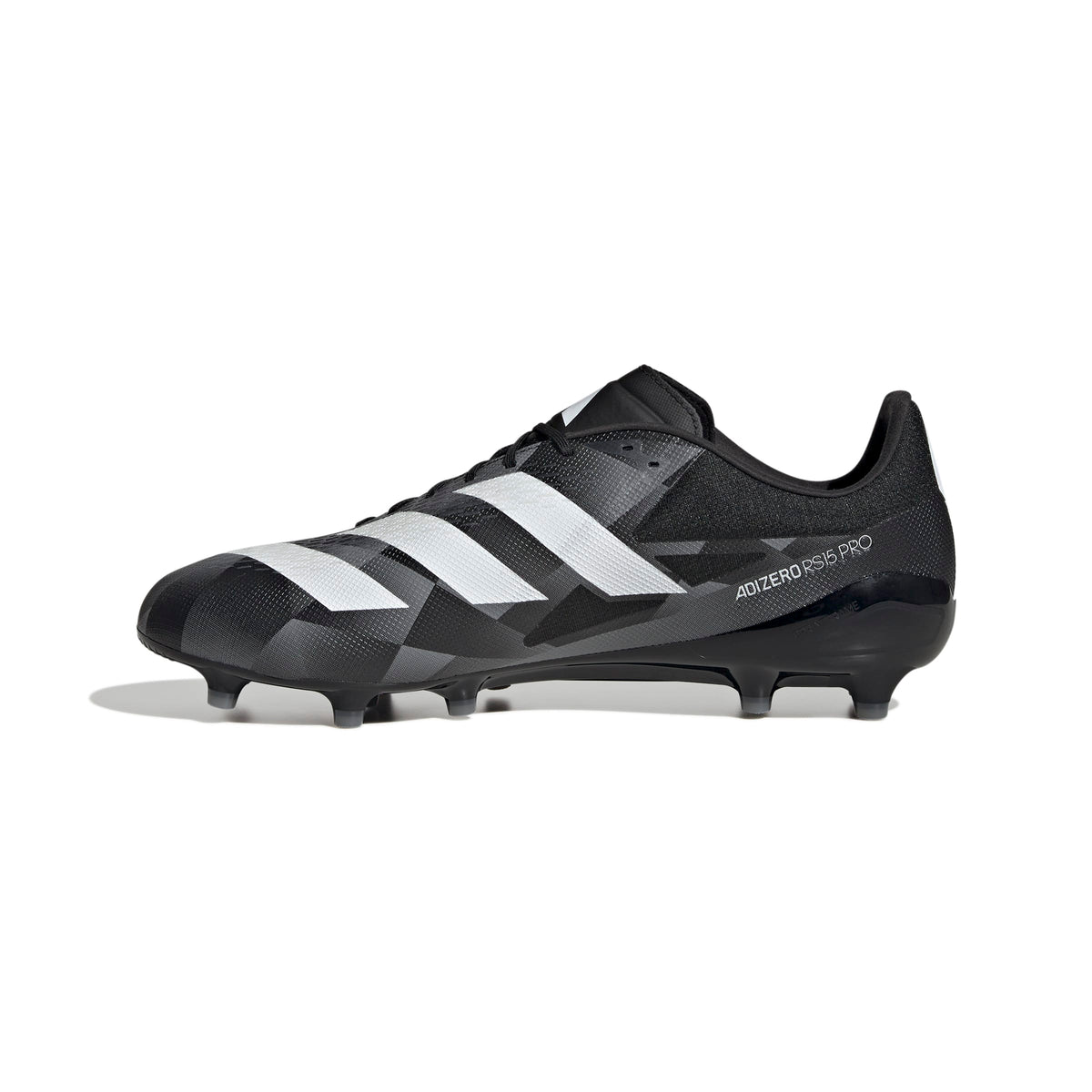 Adidas Adizero RS15 Pro Firm Ground Rugby Boots Black