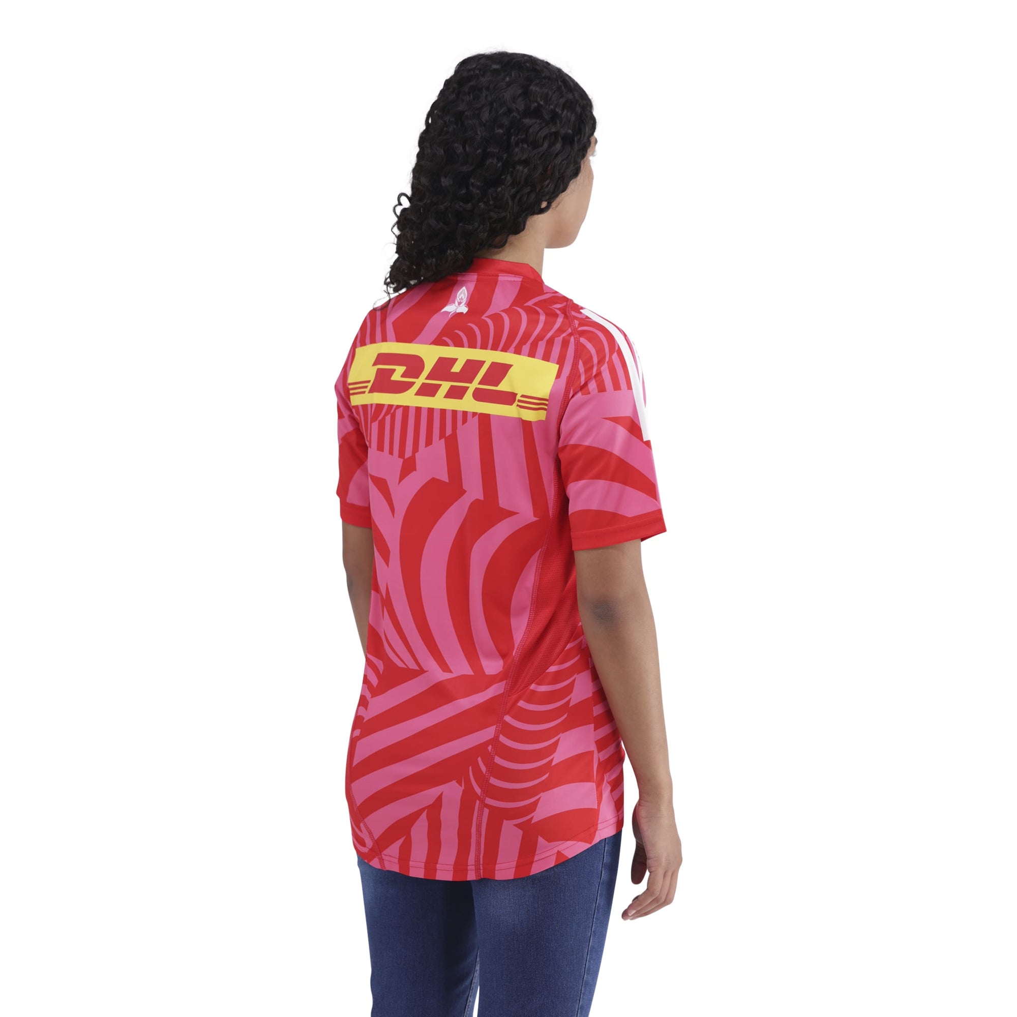 Adidas DHL Stormers Training Jersey Lucid Pink