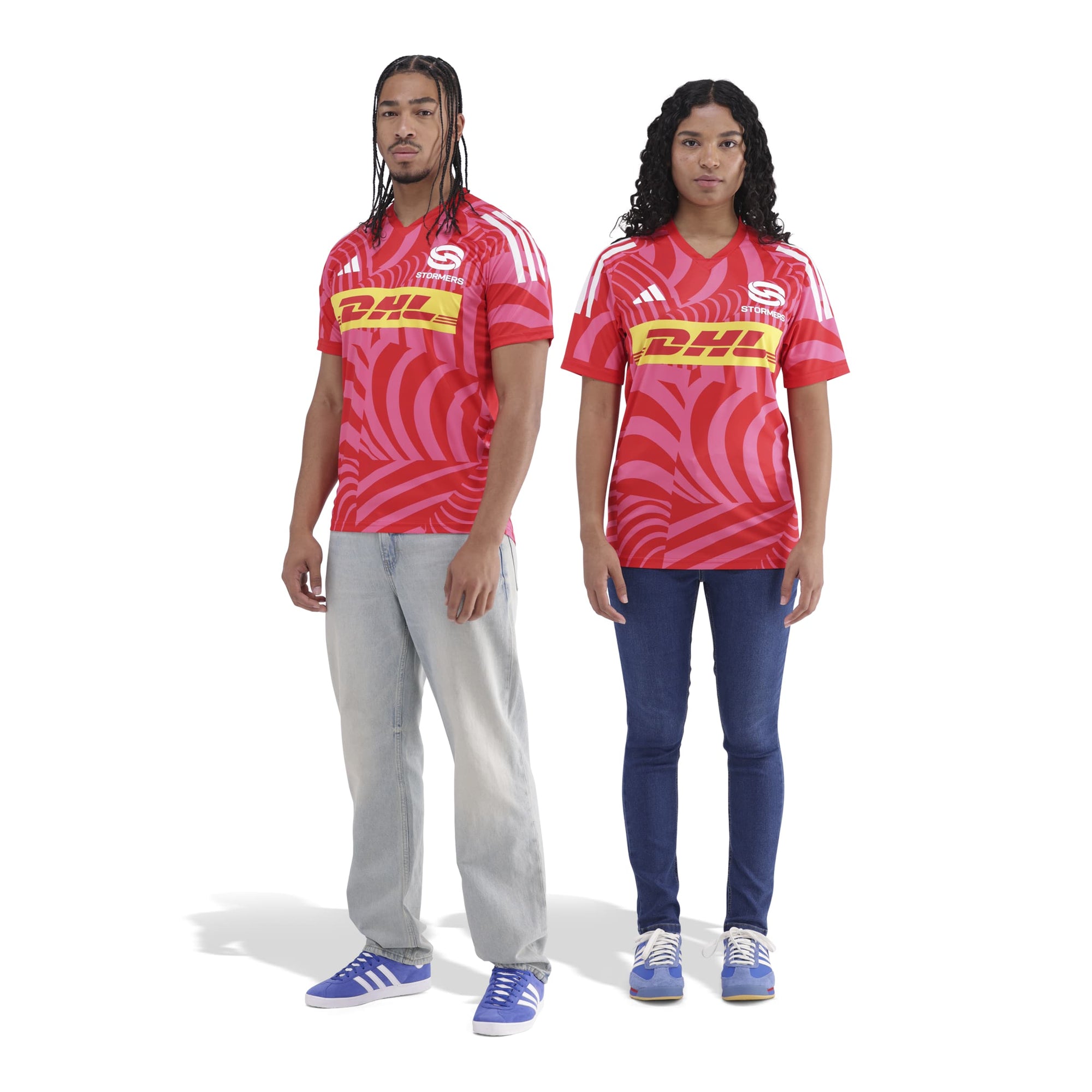 Adidas DHL Stormers Training Jersey Lucid Pink