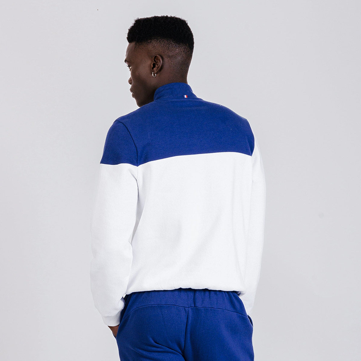 Essential Tone on Tone Zip Sweatshirt - Le Coq Sportif