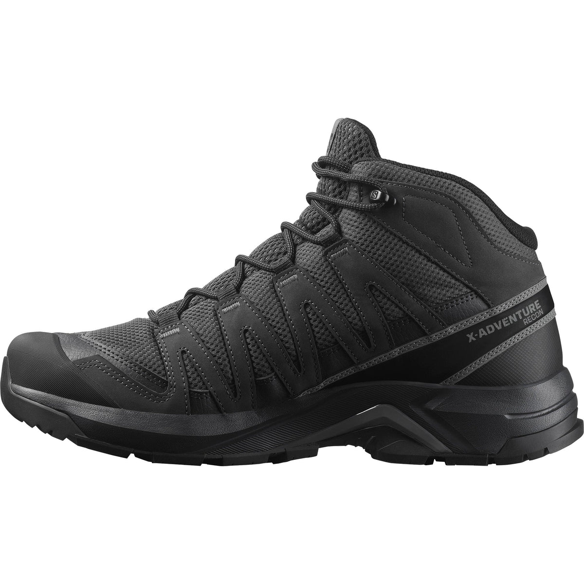 Salomon X-Adventure Recon Mid Waterproof Hiking Boots: Durable Leather Trail Footwear