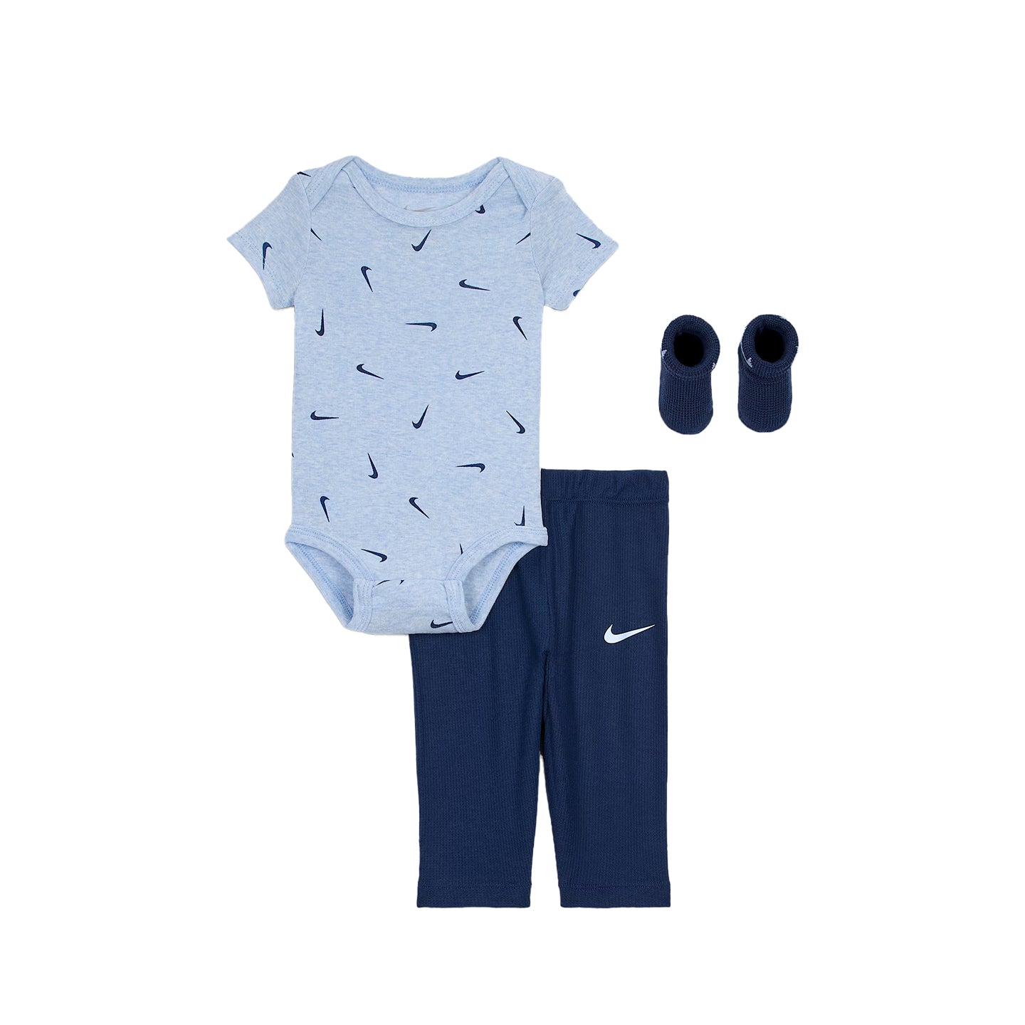 Nike NHN 3 Piece Bodysuit & Waffle Pant - Midnight Navy