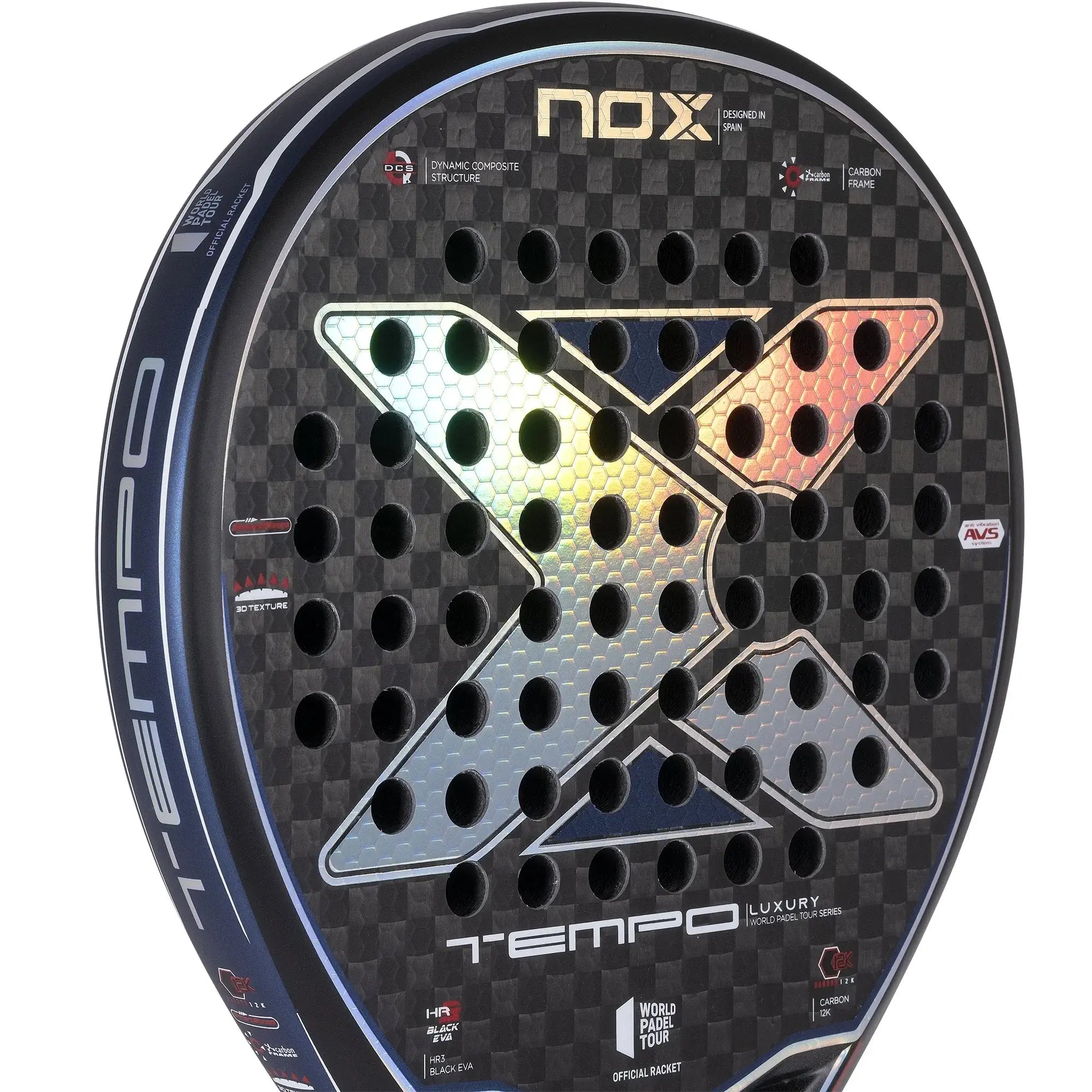 Nox Tempo Padel Racket 2023 - World Padel Tour Series-Face
