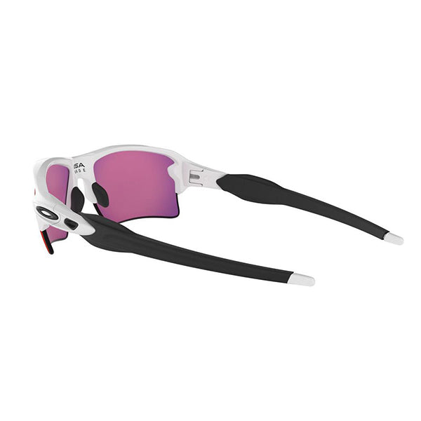Oakley Flak 2.0 XL Sunglasses Polished White Prizm Field