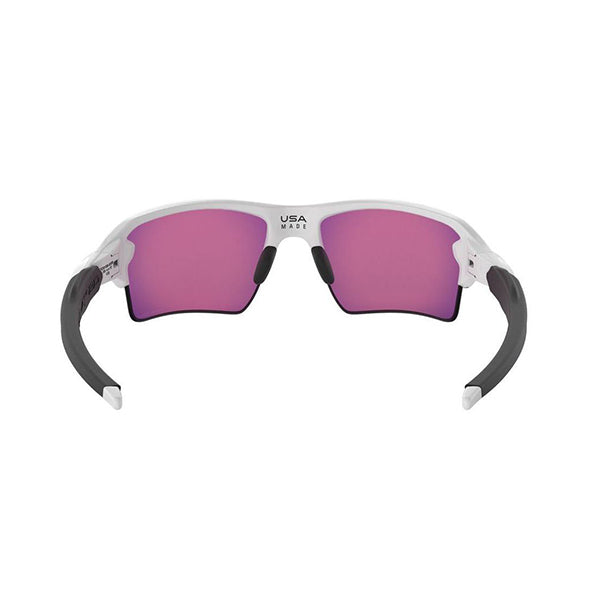 Oakley Flak 2.0 XL Sunglasses Polished White Prizm Field