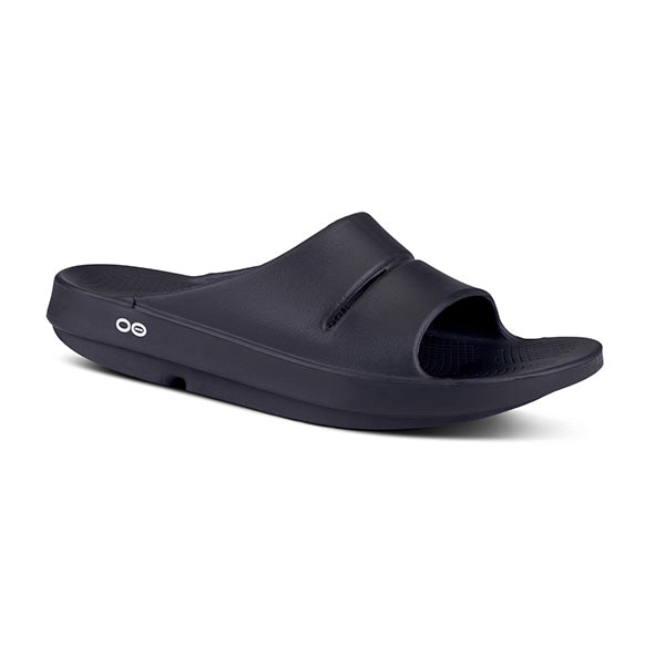 Oofos Unisex Ooahh Slide Black