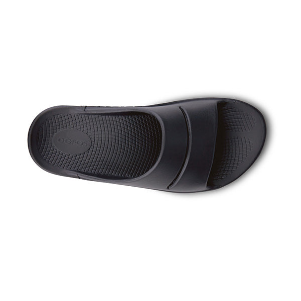 Oofos Unisex Ooahh Slide Black