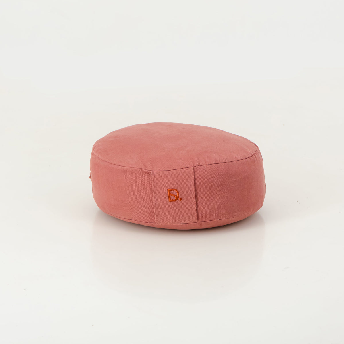 Eco-Friendly Rose Clay Meditation Cushion for Comfortable Support &amp; Spine Alignment