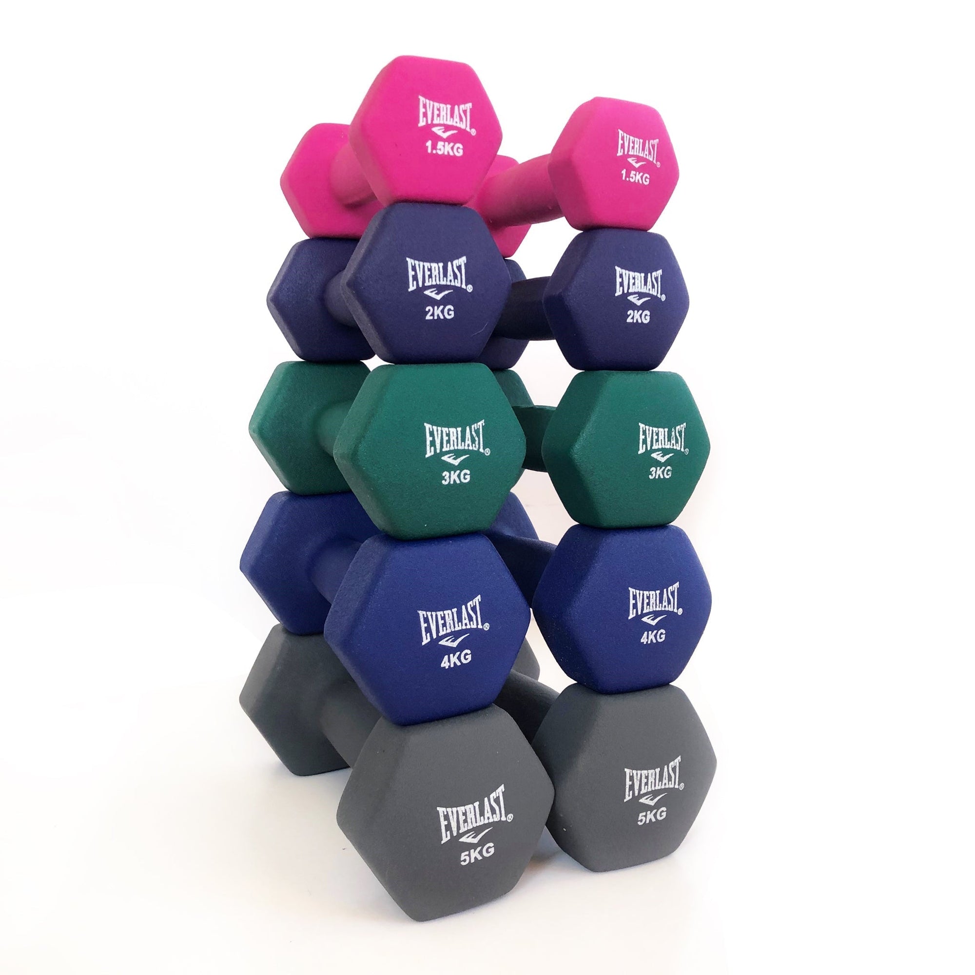 PAIR OF 1.5KG DUMBBELLS