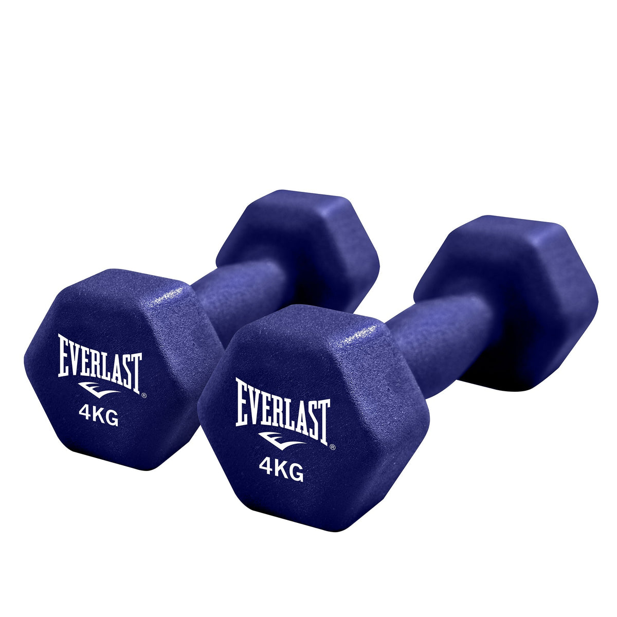 PAIR OF 4KG DUMBBELLS