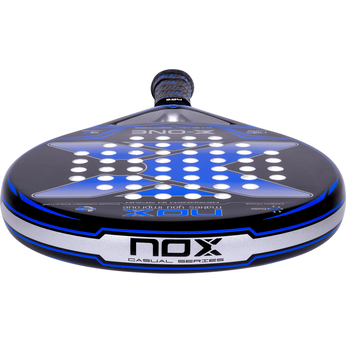 Nox X-One Blue Padel Racket-Top