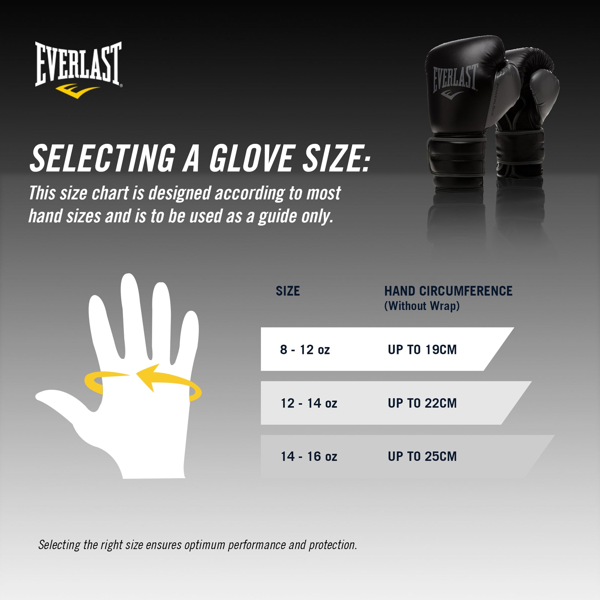 POWERLOCK 2 TRAINING GLOVES - BLACK & CHARCOAL