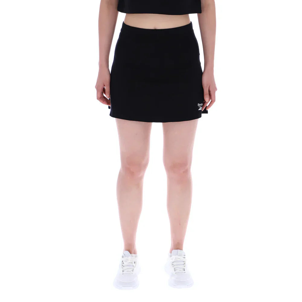 Brianna Flared Skirt With Foil Logo