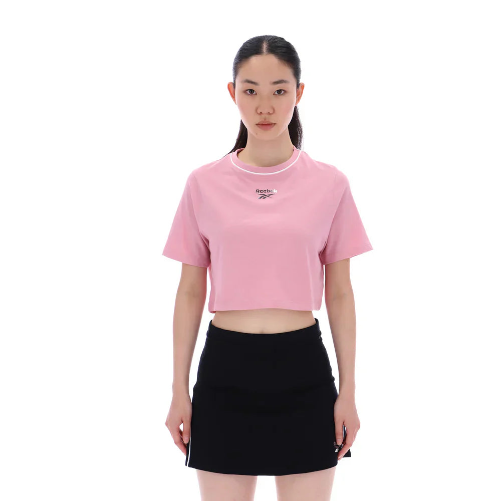 Blakely Crew Neck Cropped Ss Tee
