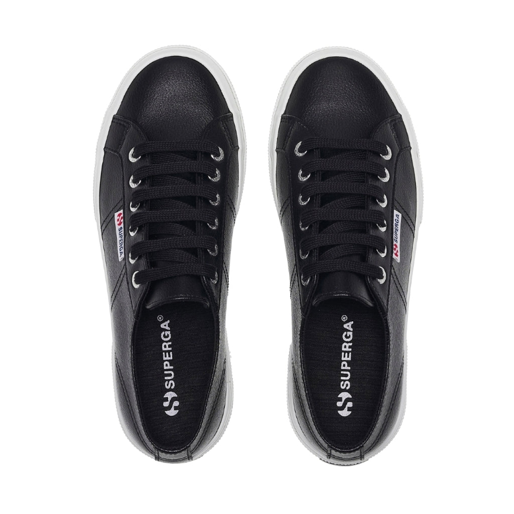 2740 PLATFORM LEATH - Black Canvas