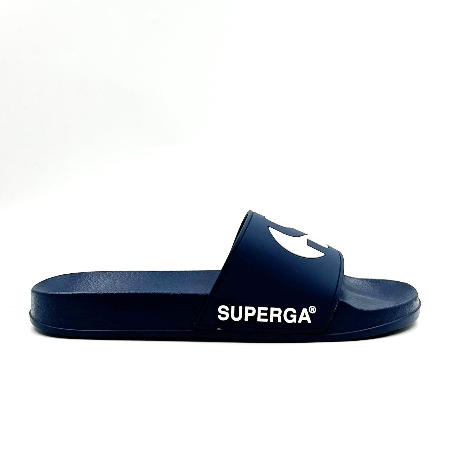 1908 Slide Big Logo - Blue Navy White