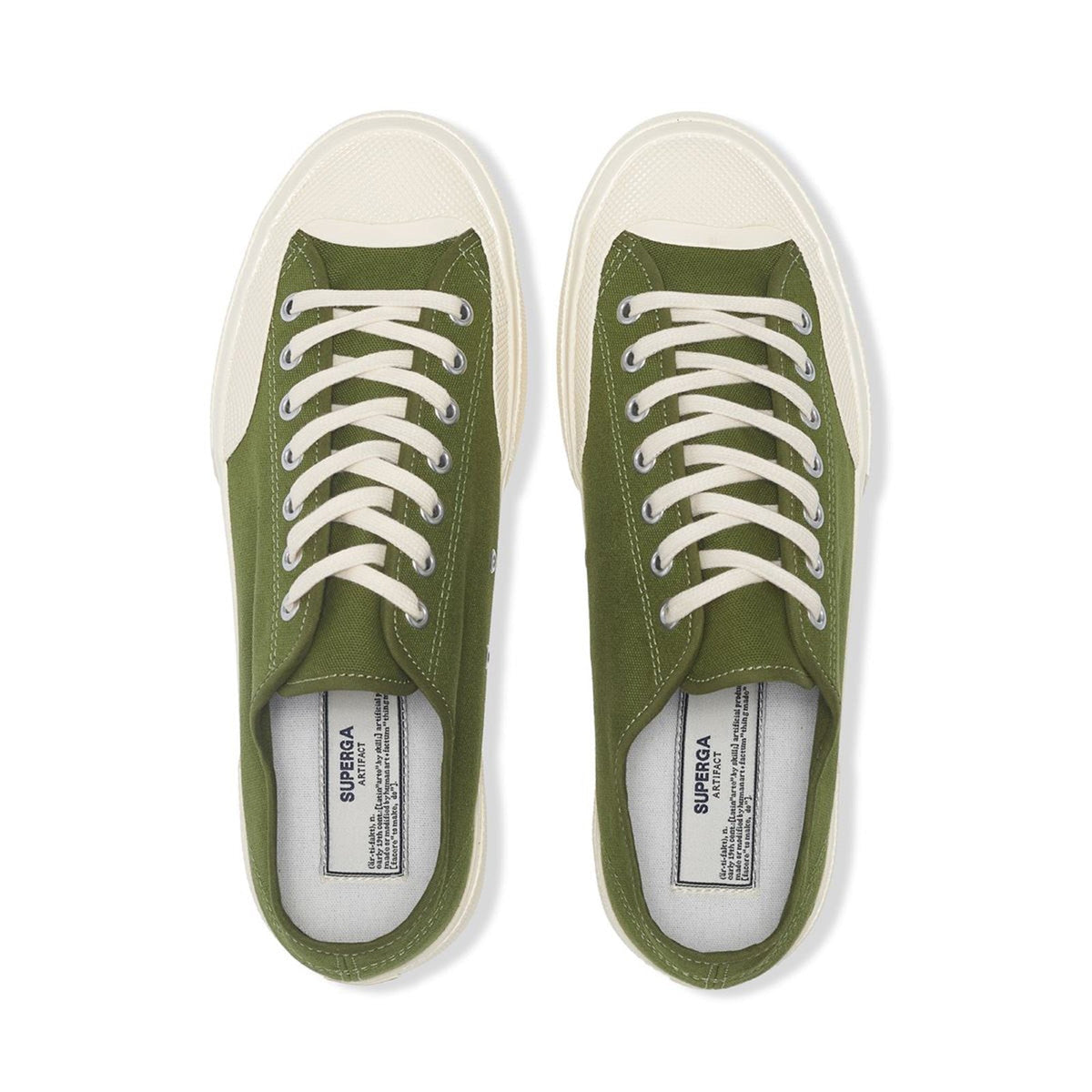 2432 Works Low - Green Off White