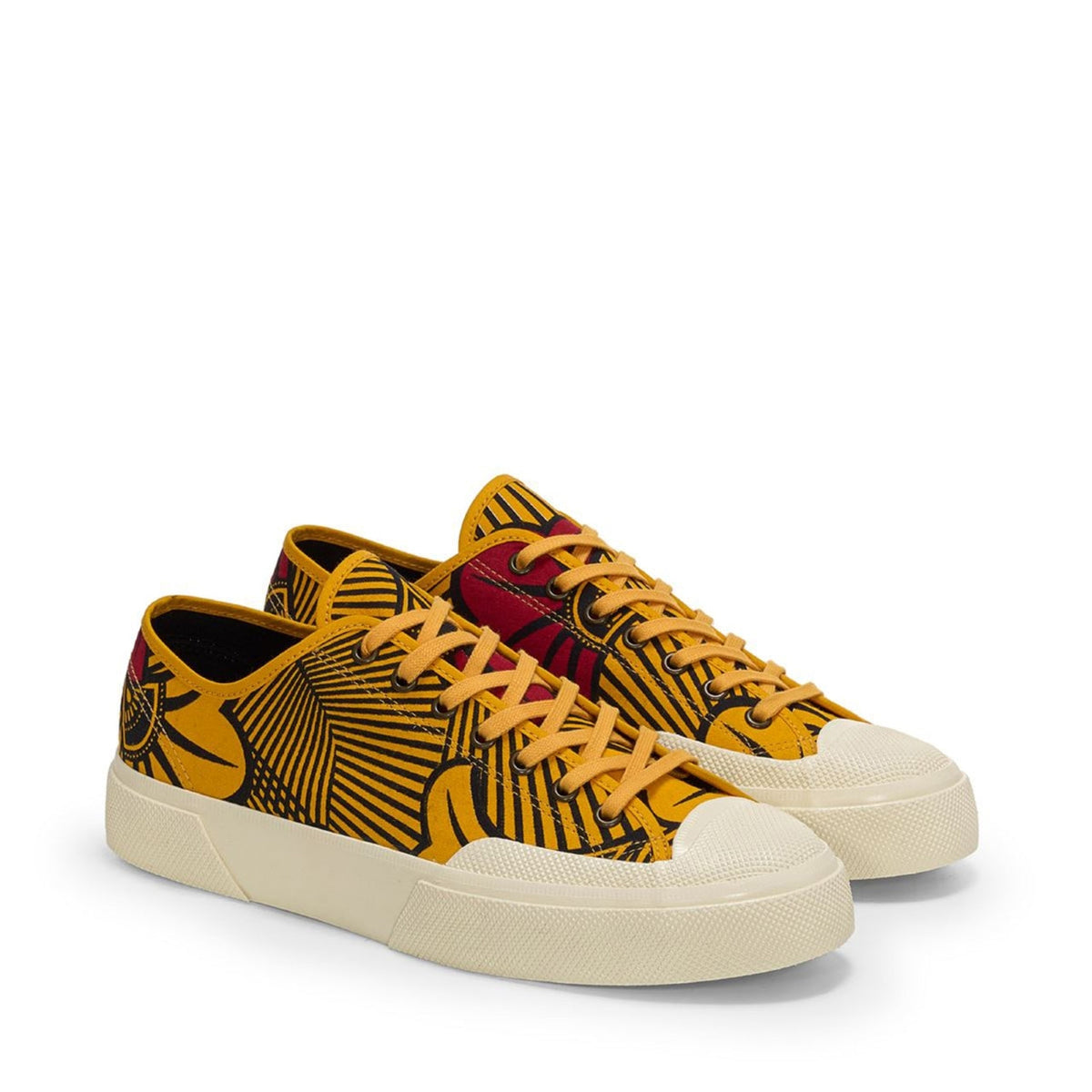 2432 Works Batik - Yellow Flowers