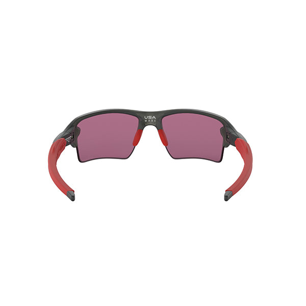 Oakley Flak 2.0 XL Sunglasses Matte Grey Smoke Prizm Road