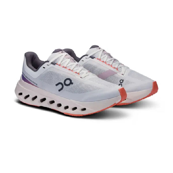 On Cloudsurfer White / Flame Women
