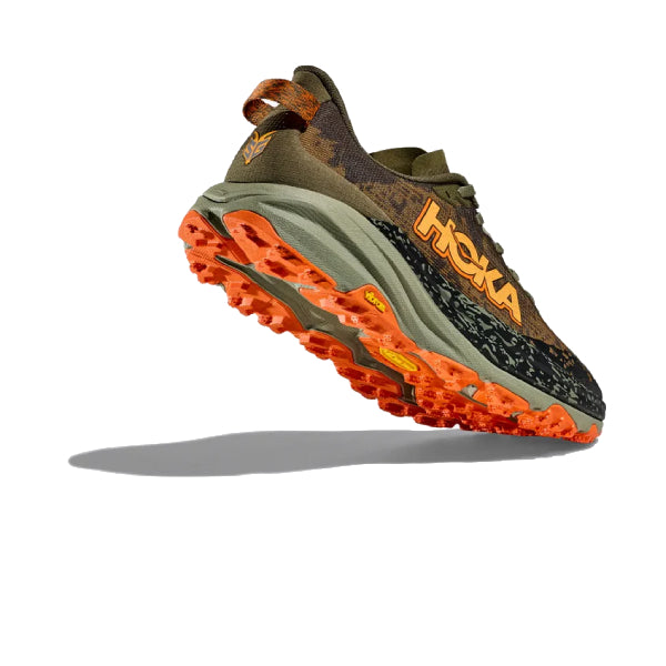 Hoka Speedgoat 6 Antique Olive / Squash Wide