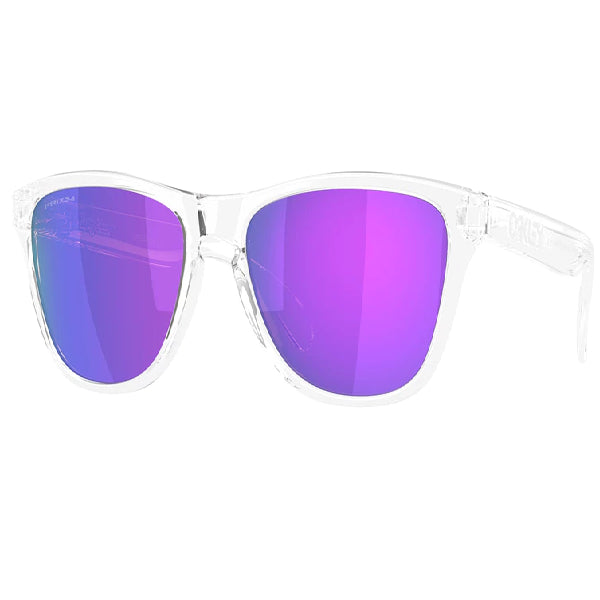 Oakley Frogskins S Polished Clear Prizm Violet