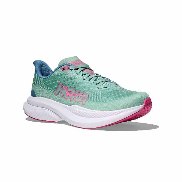 Hoka Mach 6 Jadeite Alpine Blue
