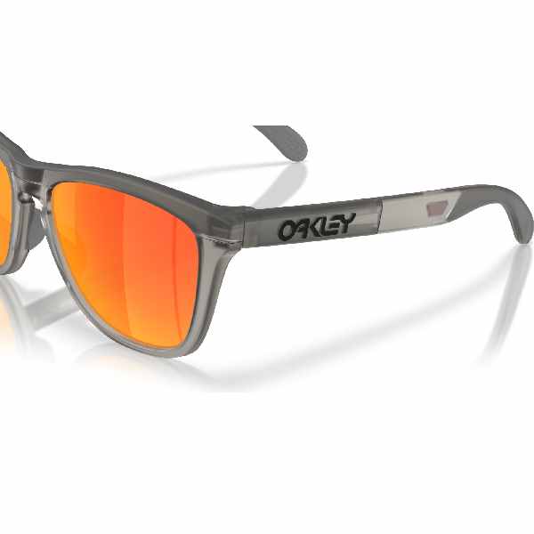 Oakley Frogskins Range XL Matte Grey Smoke/Grey Ink Prizm Ruby
