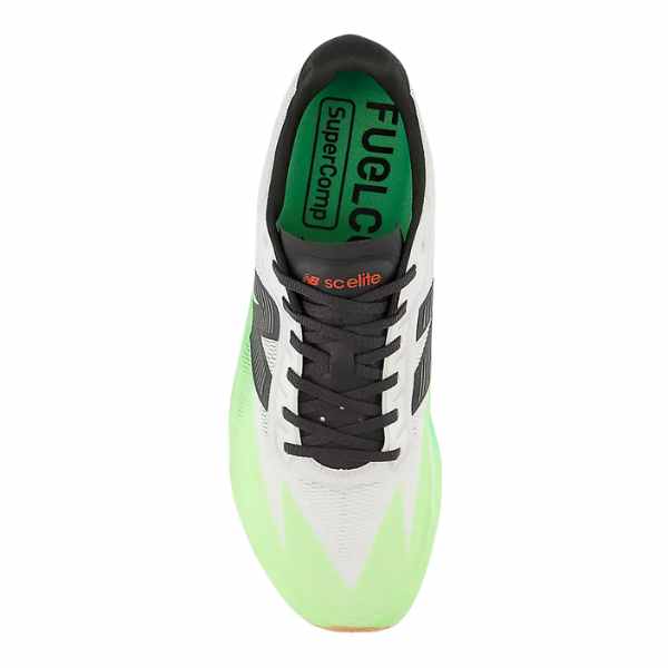 New Balance FuelCell SuperComp Elite v5 White/Mint Flash