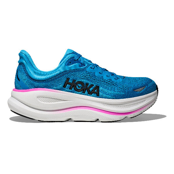 Hoka Bondi 9 Skyward Blue/Neon Fuchsia