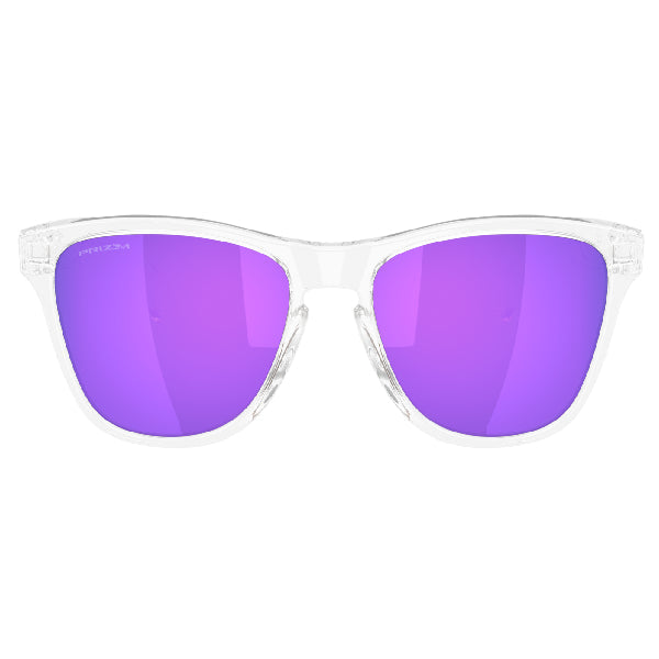 Oakley Frogskins S Polished Clear Prizm Violet