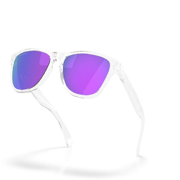 Oakley Frogskins S Polished Clear Prizm Violet