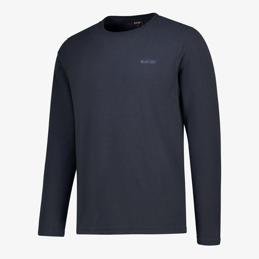 Hi-Tec Men&#39;s THERMO-TEC Round Neck Fleece: Cozy, Durable, Versatile Mid-Layer Top